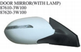 DOOR MIRROR (WITH LAMP) OEM:87610-3W100 87620-3W100