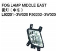 FOG LAMP MIDDLE EAST 雾灯（中东） OEM:92201-3W020 92202-3W020