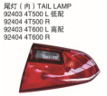 TALL LAMP 尾灯（内） OEM:低配：92403-4T500 92404-4T500     高配：92403-4T600 92404-4T600