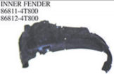 INNER FENDER  OEM:86811-4T800 86812-4T800