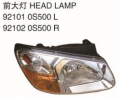 HEAD LAMP 前大灯 OEM:92101-0S500 92102-0S500