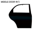 MIDDLE DOOR 中门