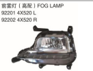 FOG LAMP 前雾灯（高配）OEM：92201-4X520 92202-4X520