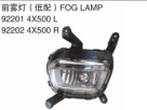 FOG LAMP 前雾灯 （低配）OEM:92201-4X500 92202-4X500