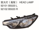 HEAD LAMP 前大灯（高配） OEM:92101-B5020 92102-B5020
