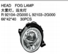 FOG LAMP OEM:92201-2E000 92202-2E000