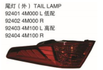 TALL LAMP 尾灯（外） OEM: 低配：92401-4M000 92402-4M000 高配： 92401-4M100 92402-4M100
