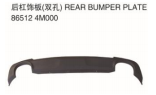 REAR BUMPER PLATE 后杠饰板（双孔）OEM:86512-4M000