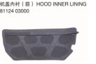 HOOD INNER LINING 机盖内衬（前） OEM:81124-03000