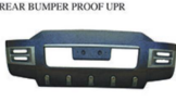 REAR BUMPER PROOF UPR