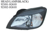 HEAD LAMP  (BLACK) OEM:92101-1G610 92102-1G610