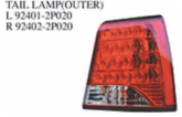TALL LAMP (OUTER) OEM:92401-2P020 92402-2P020