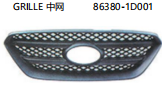 GRILLE  中网 OEM:86380-1D001