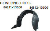 FRONT INNER FENDER OEM:86811-1D000 86812-1D000