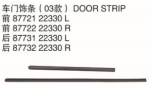 DOOR STRIP 车门饰条（03款） OEM:87721-22330 87722-22330 87731-22330 87732-22330