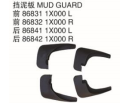 MUD GUARD 挡泥板 OEM:86831-1X000 86832-1X000 86841-1X000 86842-1X000