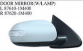 DOOR MIRROR (W/L LAMP) OEM:87610-1M400 87620-1M400
