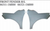 FRONT FENDER R/L OEM:66311-1M000 66321-1M000