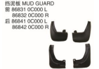 MUD GUARD 挡泥板 OEM:86831-0C000 86832-0C000 86841-0C000 86842-0C000