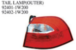 TALL LAMP (OUTER) OEM:92401-1W200 92402-1W200