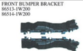 FRONT BUMPER BRACKET OEM:86513-1W200 86514-1W200