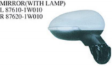 MIRROR (WITH LAMP) OEM:87610-1W010 87620-1W010