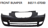 FRONT BUMPER OEM:86511-07000