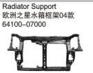 RADIATOR SUPPORT 水箱框架 OEM:64101-07000
