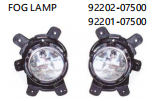 FOG LAMP OEM:92202-07500 92202-07500