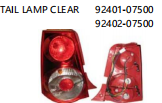 TALL LAMP CLEAR OEM:92401-07500 92402-07500