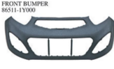 FRONT BUMPER OEM:86511-1Y000