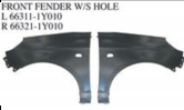 FRONT FENDER W/S HOLE OEM:66311-1Y010 66321-1Y010