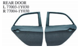 REAR FENDER OEM:77003-1Y030 77004-1Y030