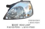 HEAD LAMP 前大灯 OEM:92101-FD051 92102-FD051  92101-FD010 92102-FD011