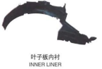 INNER LINER FENDER 叶子板内衬