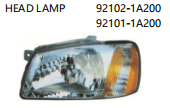 HEAD LAMP 92102-1A200 92101-1A200