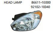HEAD LAMP 86611-1E000 92102-1E040