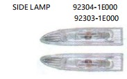 SIDE LAMP 92304-1E000 92303-1E000