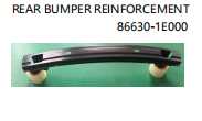 REAR BUMPER REINFORCEMENT 86630-1E000