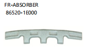 FR-ABSORBER 86520-1E000