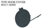 TOW HOOK COVER 86517-1E000