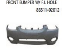 FRONT BUMPER W/ F.L HOLE 86511-02012