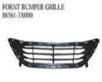 FRONT BUMPER GRILLE 86561-3X000