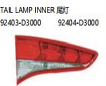 FOR HYUNDAI TUCSON /IX35 2016- 2019 TAIL LAMP INNER 尾灯 92403-D3000 92404-D3000