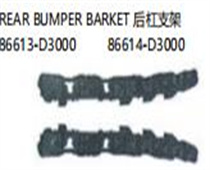 FOR HYUNDAI TUCSON /IX35 2016-2019 REAR BUMPER BARKET 后杠支架 86613-D3000 86614-D3000