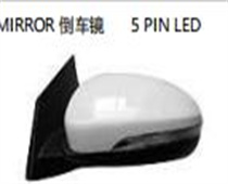 FOR HYUNDAI TUCSON /IX35 2016-2019 MIRROR 倒车镜 5 PIN LED