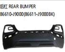 FOR HYUNDAI ENCINO/KONA 后杠REAR BUMPER86610-J9000(86611-J9000BK)