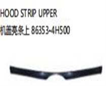 FOR HYUNDAI H1 2016 HOOD STRIP UPPER机盖亮条上86353-4H500