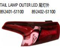 FOR HYUNDAI SANTA FE 2019 TAIL LAMP OUTER LED尾灯外892401-S1100  892402-S1100
