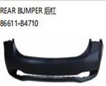 FOR HYUNDAI I10 2018 SEDAN REAR BUMPER后杠86611-B4710